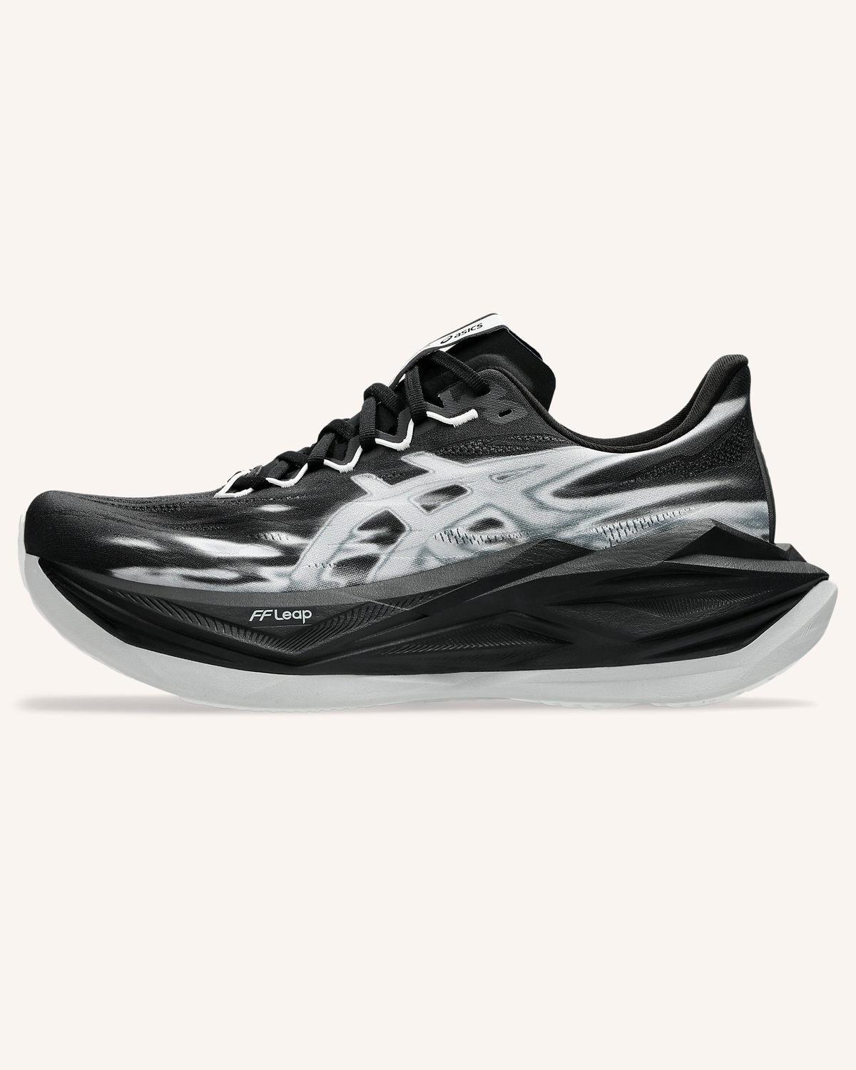 ASICS SUPERBLAST 3 in Black/Black — side view