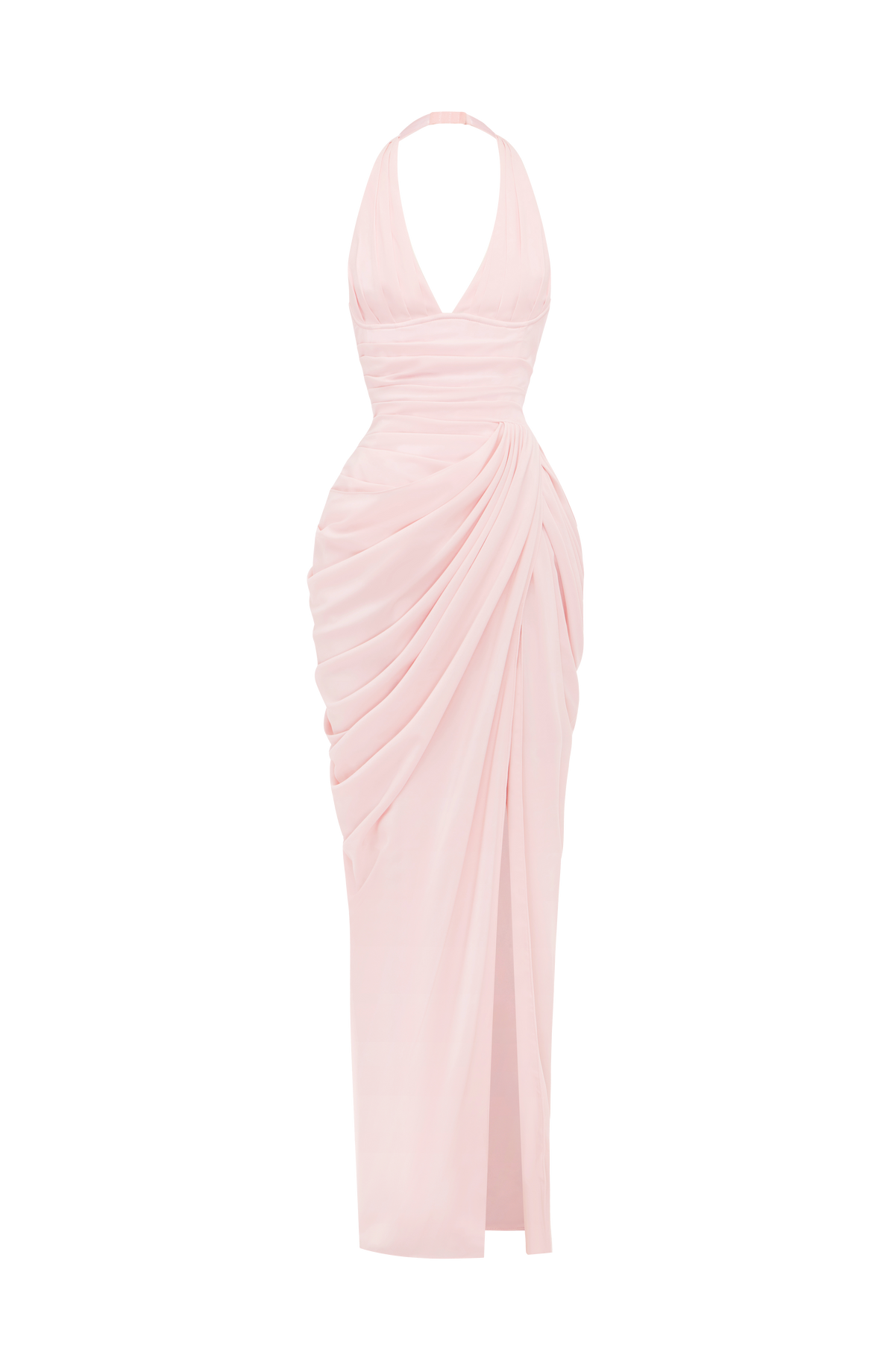 T.X Women's Dress Minette Maxi Corset Blush Chiffon Formal