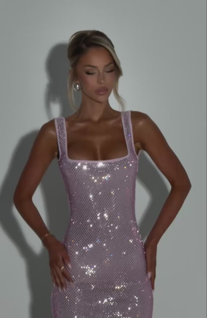 T.X Women's Dress Bodycon Pink Sequin Rhinestone Party